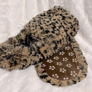 WARMIES Leopard Slippers Fits Sizes 6-10 Aromatherapy